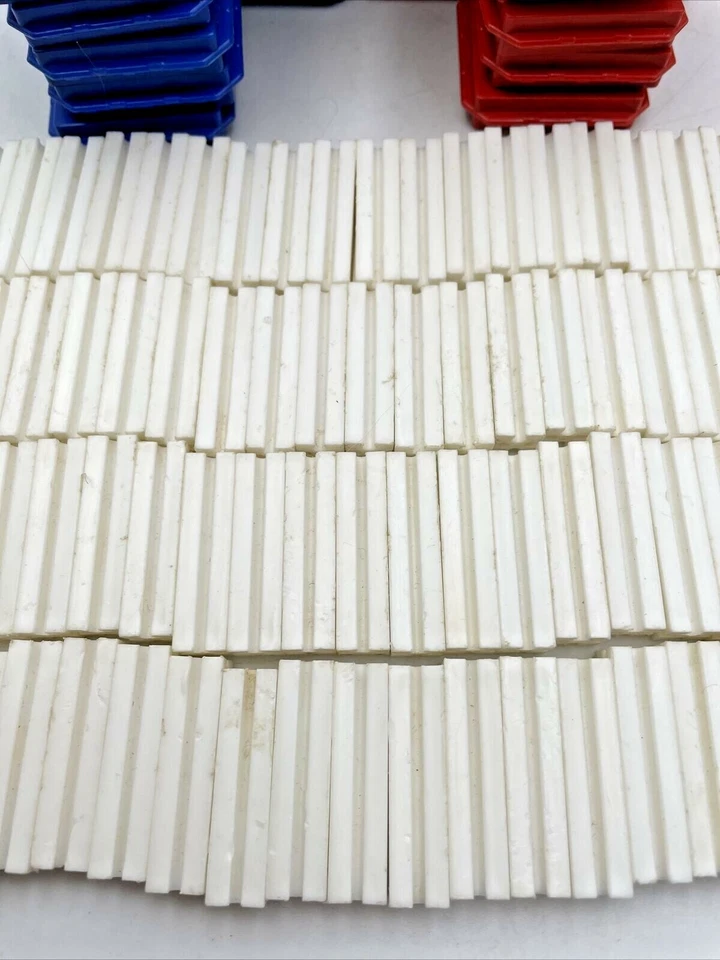 Tupper Toys Lot Build O Fun Blocks Connectors Tupperware Vintage 161 Pieces - Image 3 of 4