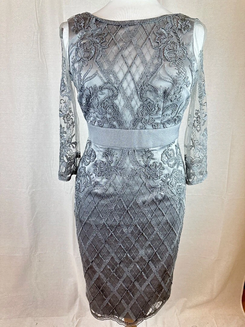 Monsoon grey best sale embellished dress