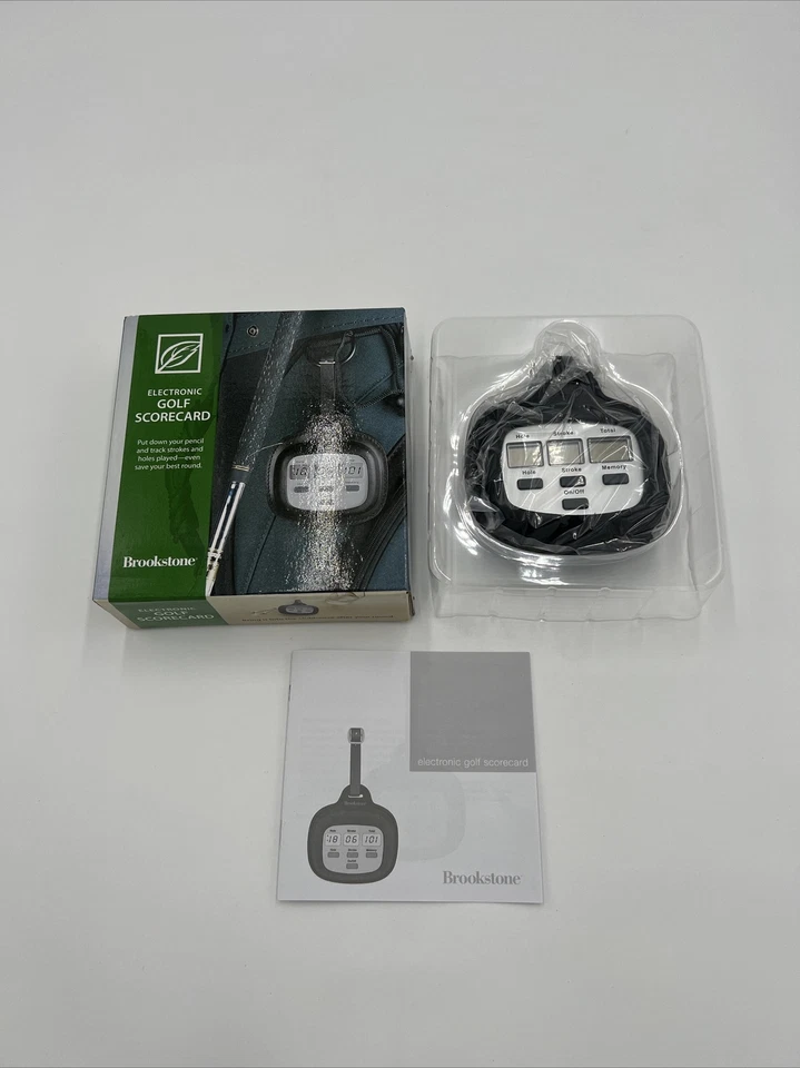 Tarjeta de puntuación electrónica de golf de Brookstone Foto 2 de 2