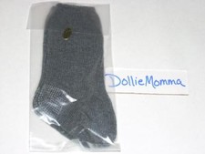 AMERICAN GIRL DOLL'S Socks Dark Gray New in Package Ships FREE SALE Retired