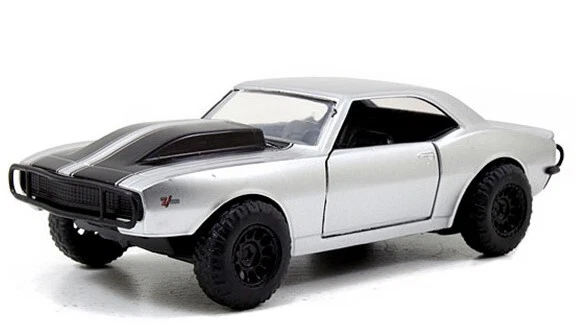 MODELLINO AUTO STATICO JADA TOYS CHEVY CAMARO FAST FURIOUS 7 OFF ROAD 1967 1/24 - Immagine 2 di 4