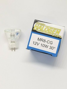 Hikari 12v 10w G4 Bi Pin Mr8 Flood 30d Halogen Reflector Ebay