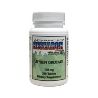 Advanced Research/nutrient Carriers Lithium Orotate 200 Tabs on sale Advanced Research/nutrient Carriers Lithium Orotate 200 Tabs on sale