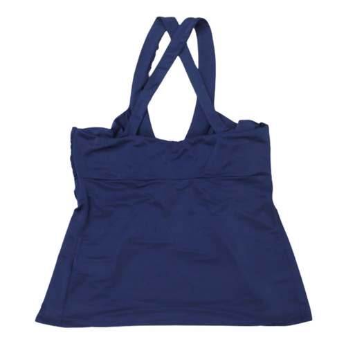 TOP MAGLIA ELEGANTE DONNA KOCCA LIKP 0009 BLU CERIMONIA ORIGINALE PE - Picture 2 of 2