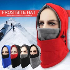 Winter Balaclava Ski Face Mask Windproof Fleece Neck Warm Head Hat for Men Women
