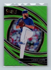 2020 Select Prizms Neon Green #120 Lance Lynn /99