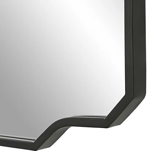 CASMUS MODERN 36" IRON WALL VANITY MIRROR UTTERMOST 09753 - Picture 4 of 5
