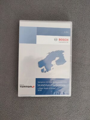 SCANDINAVIA + Major Roads Europe 2018 Navi CD TravelPilot E EX RNS 300 BNS 5.0