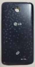 Conjunto de cubierta de batería LG Optimus L70s MS323 repuesto puerta de teléfono azul OEM