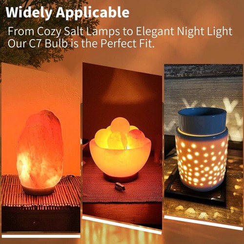 3 Pack Light Bulbs 15W 120 Volt for SCENTSY Plug-In Warmer Wax Diffuser - Picture 7 of 12