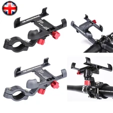 360° Aluminium Motorcycle Handlebar Cell Phone Mount Holder Bicycle GPS Bracket