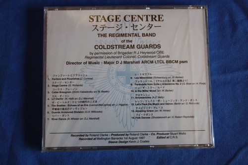 Stage Centre The Regimental Band of the Coldstream Guards CD - Picture 2 of 2