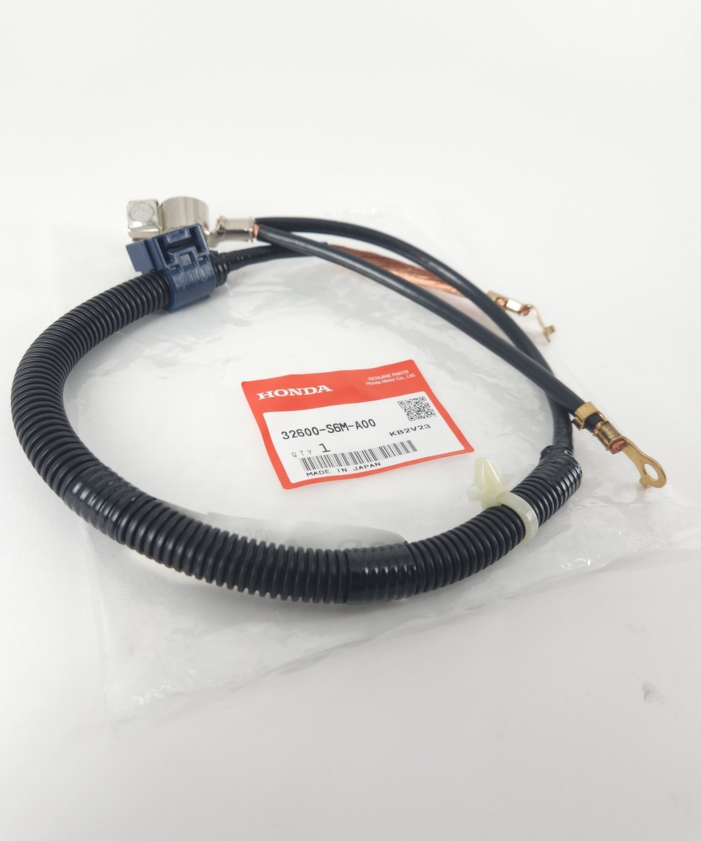 うめ Genuine OEM Honda Acura 32600-S6M-A00 Battery Ground Cable Assy