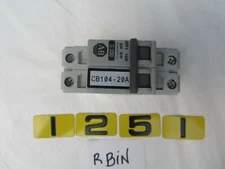 ALLEN BRADLEY 1492-CB2G200 W/CB104 20 AMP CIRCUIT BREAKER   LOT OF 2