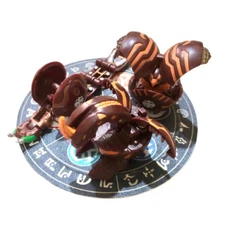 Bakugan Battle Brawlers B1 Anime Accurate Color Subterra Attribute Set