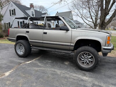 GMC & Chevy 6 Lug Vision 361 Spyder Chrome 20'' with 35'' FUEL Tires Like New