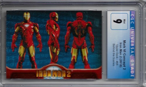 2010 Iron Man 2 CGC 9 Mark VI Concept 2