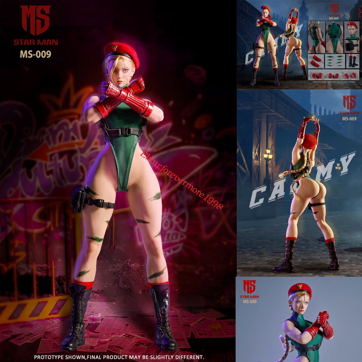 STAR MAN 1/6 cammy キャミィ STAR MAN (MS-012) 1/6 Scale Cammy Figure (SF6 Version)