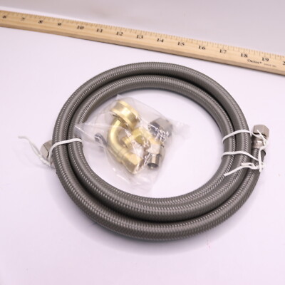 Dishwasher Connector 3/8'' x 3/8'' Compression x 72'' Long WX28X326