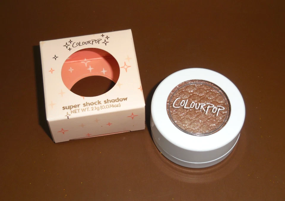 Colorpop Ultra-Glitter Super Shock Shadow en RITZ (Sheer Nude) 2,1 g Nuevo en caja Foto 2 de 4