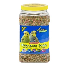 NEW 3-D Pet Products Premium Parakeet Bird Food, Seeds; 5 lb. Jar