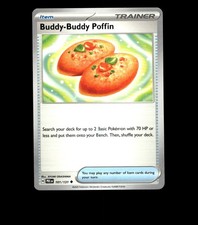 Buddy-Buddy Poffin – 101/131 – Prismatic Evolutions – Near Mint Non Holo