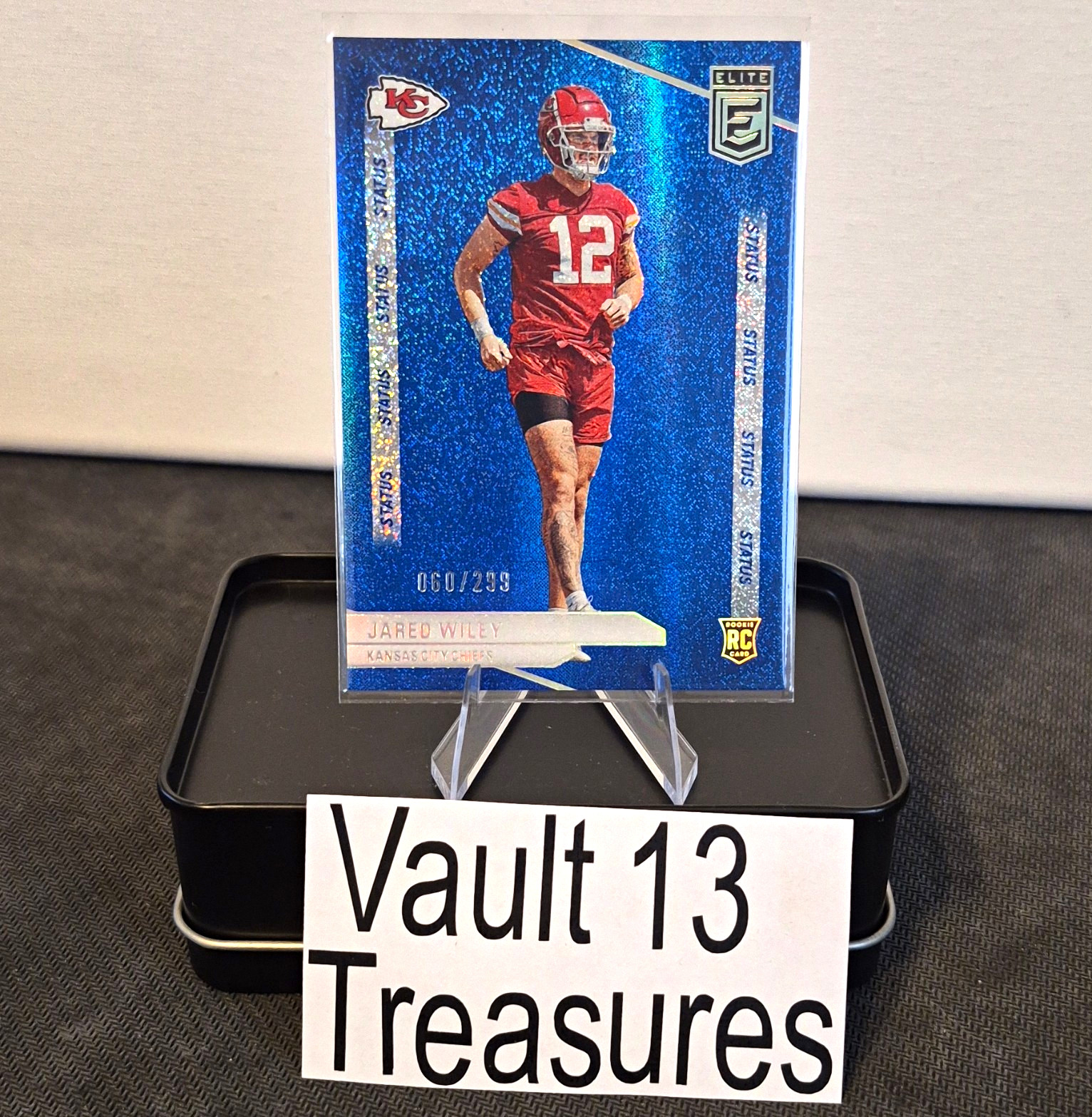 Panini 2024 Donruss Elite Status Rookie Jared Wiley #152 060/299