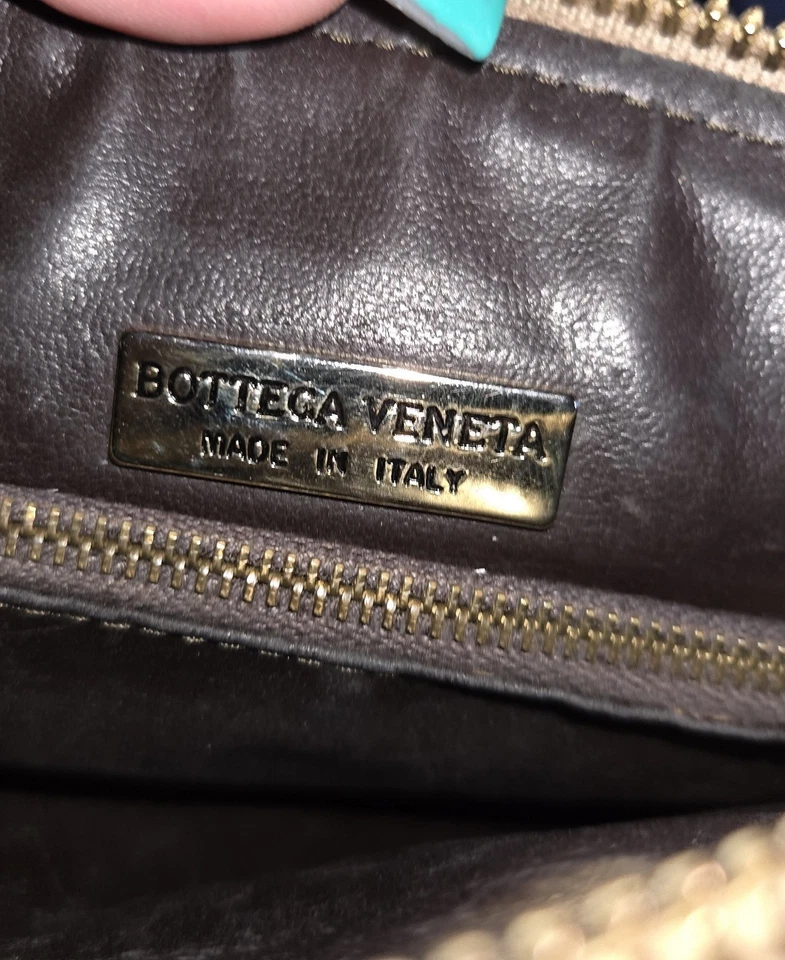 VINTAGE BOTTEGA VENETA INTRECCIATO CROSSBODY SHOULDER BAG - Image 3 of 4