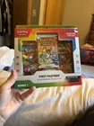 Pokémon TCG First Partner Illustration Collection Series 1 Box Charmander Rowlet