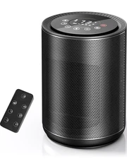 Space Heater for Indoor Use, Portable Electric Heater with Remote, Thermostat...