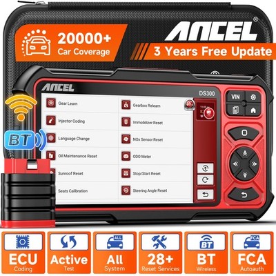 Bidirectional All Systems OBD2 Diagnostic Scanner FCA Autoauth Key Coding TPMS