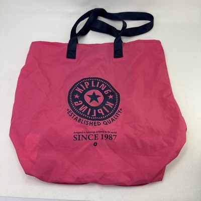 Kipling Hip Hurray Packable Tote Bag Pink