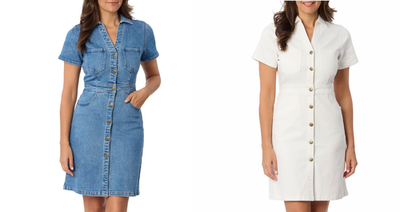 #ad Draper James Women#x27;s Denim Dress $34.99