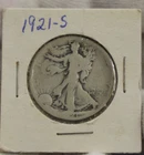 1921 S US Walking Liberty Half Dollar 50c AG/G