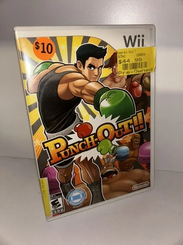 Nintendo Wii Punch-Out!! PunchOut Punch-Out CIB authentic tested