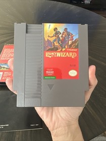 Nintendo NES Game Legacy Of The Wizard CIB Complete In Box 