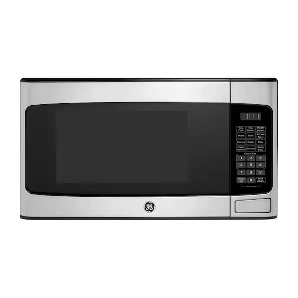 GE 1.1 Cu. Ft. Capacity Countertop Microwave Oven GCST11N1WSS Stainless Steel