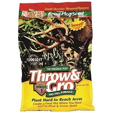 No-Till Forage Seeds for Deer | Easy Plant Fast-Growing Food Plot, 5 Lbs