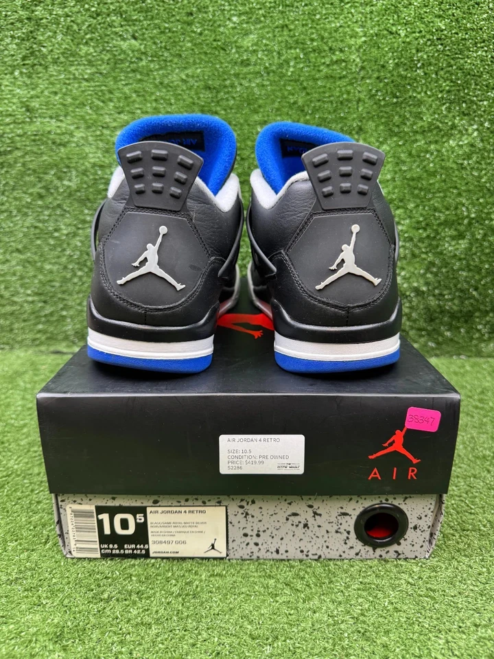 Talla 10.5 - Jordan 4 Retro Motorsports Alternate 2017 Foto 4 de 4