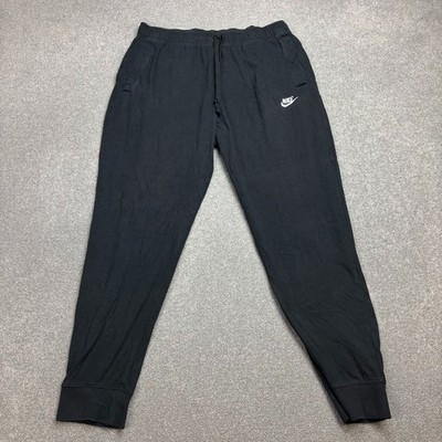 Nike Trainingshose Erwachsene X Large schwarz Y2K Swoosh Hip Hop Baggy Jogginghose Herren