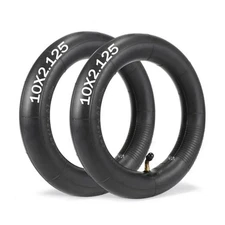 10 x 2.125 Inner Tubes,2 Pack 10 x 2 Replacement Inner Tube with 45° Valve for 
