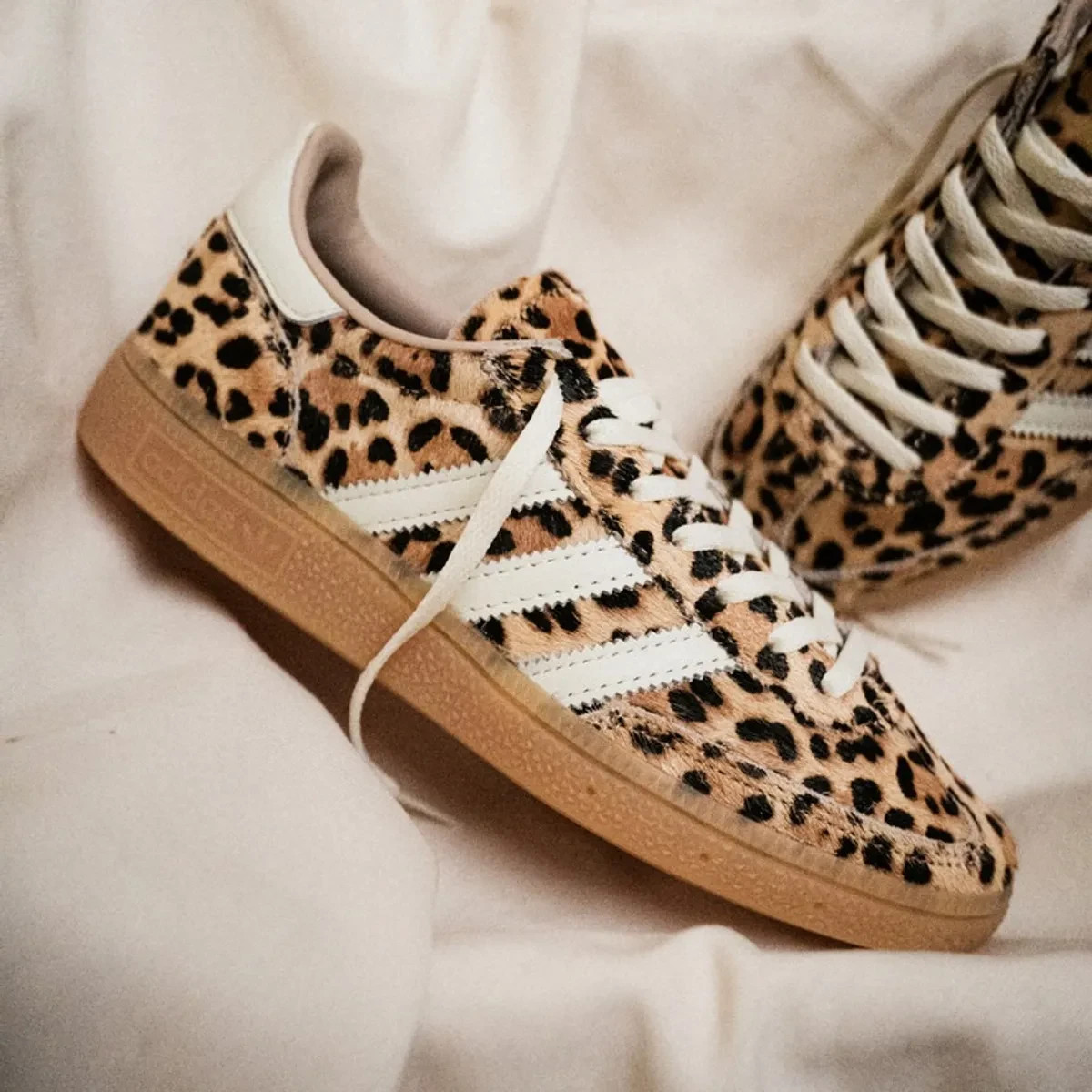 adidas Handball Spezial Leopard Magic Beige KI6678 Womens New | eBay