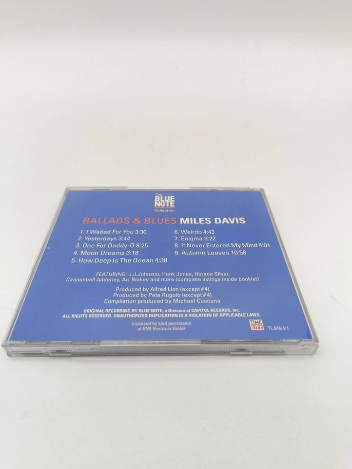 Miles Davis - Ballads & Blues CD Akzeptabel - Bild 3 von 3