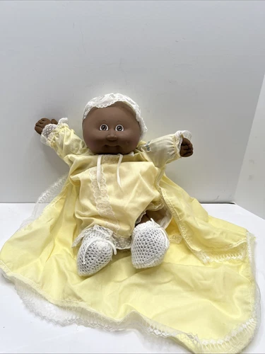 Cabbage Patch Kids Baby Rare 1978 1982 Black African American Bald Brown Eyes