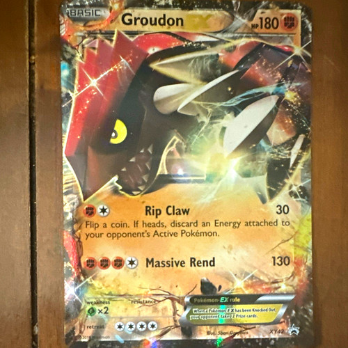 The Pokémon Company Groudon EX XY42 XY Promos Holo Promo English 180 HP