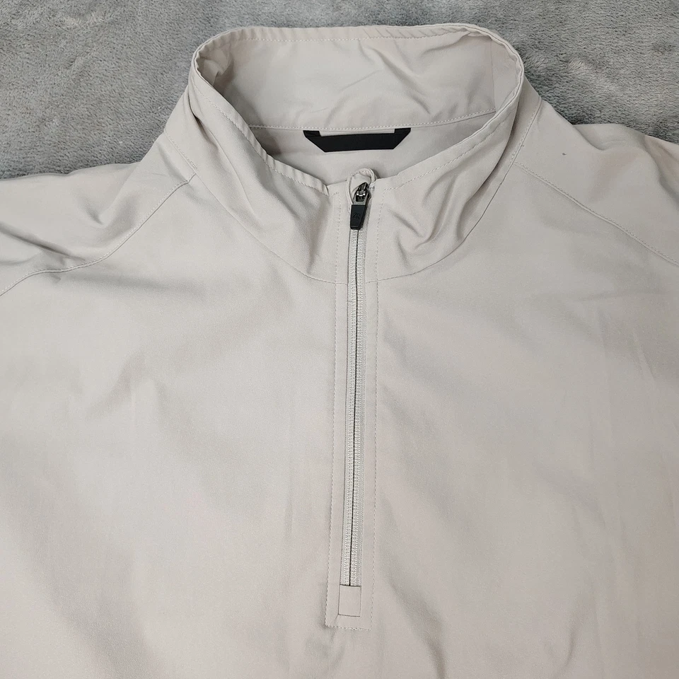 Pullover Zero Restriction Tour Series Para Hombre 2XL Gris Golf Rendimiento Media Cremallera Foto 4 de 4