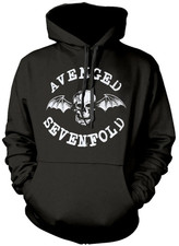 Avenged Sevenfold Logo Black Pull Over Hoodie