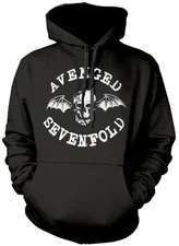 Avenged Sevenfold Logo Black Pull Over Hoodie