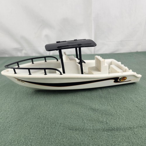 Toy Boat Bass Pro Shops Mako Black & White YM-401 Missing Motor Tree House Kids