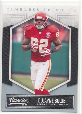 2010 Classics Dwayne Bowe Timeless Tributes Silver /100